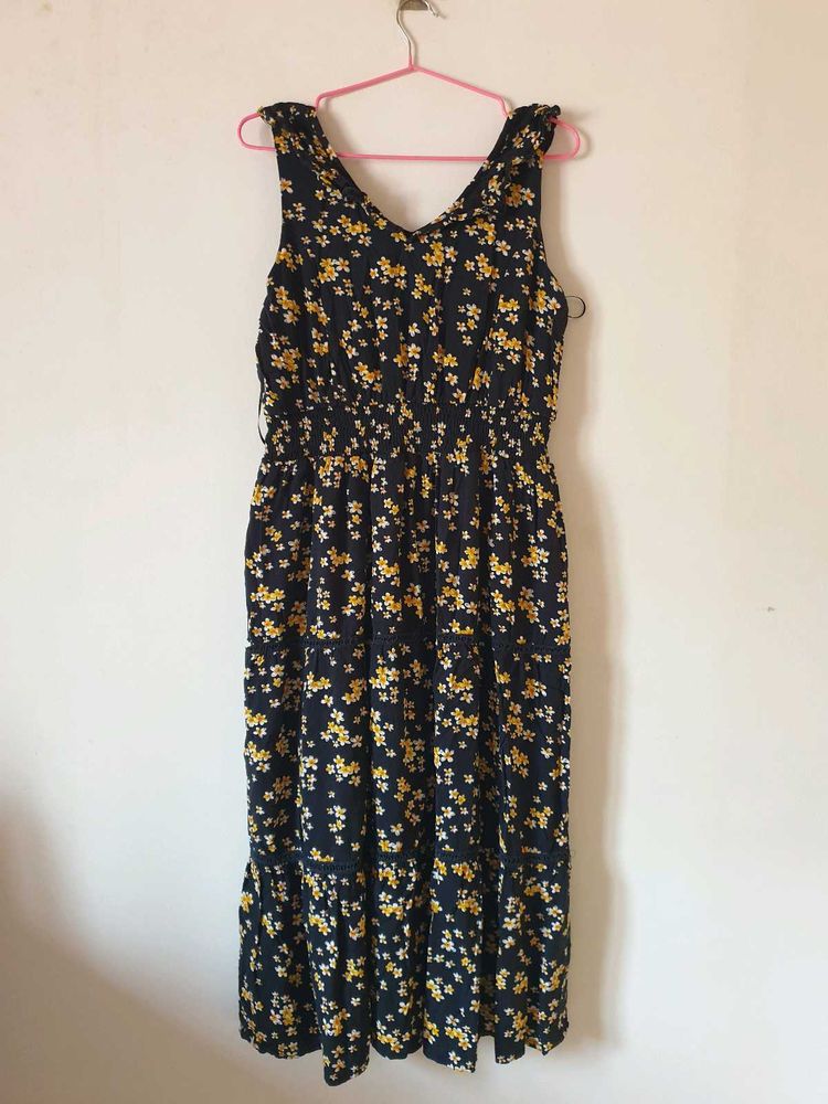 Midnight Meadow Dress
