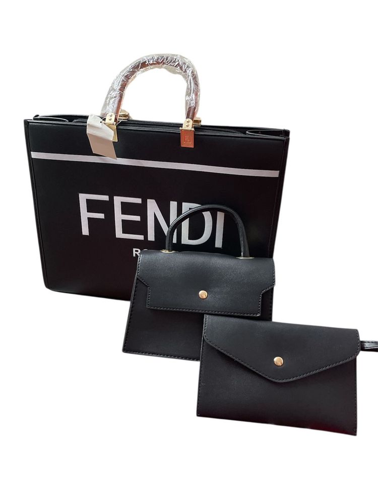 Chic FENDI Inspired Handbag Set