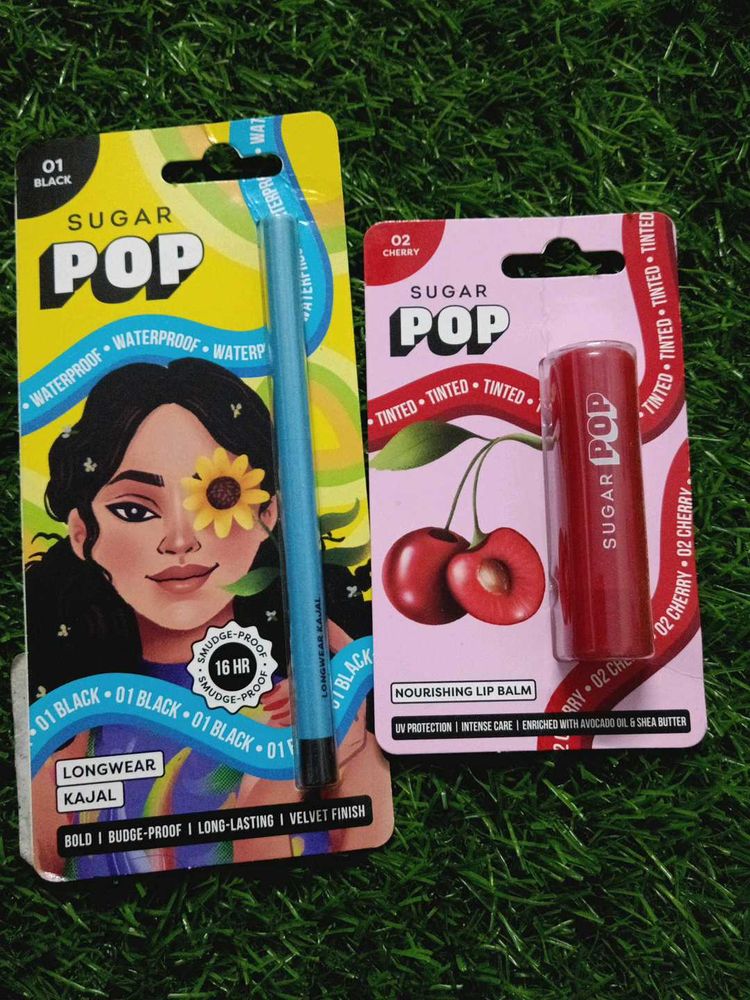 Sugar Pop Kajal &amp; Lip Balm