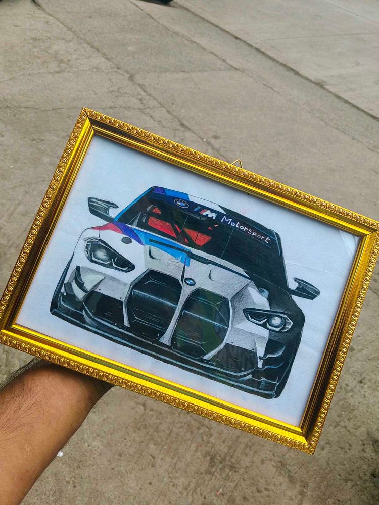 Bmw High Graphics Painting