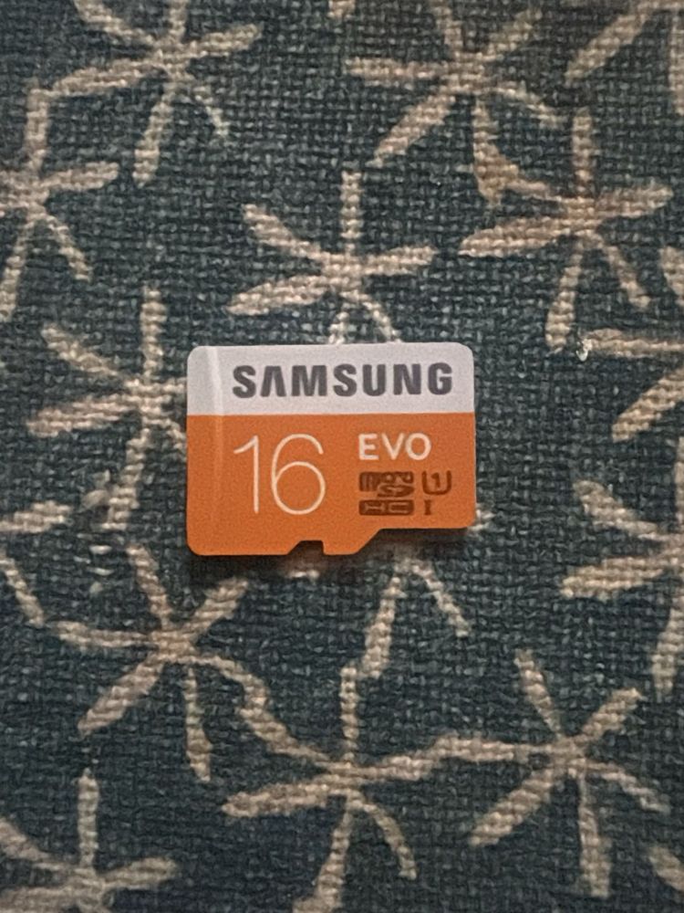 Samsung 16GB EVO MicroSD Card