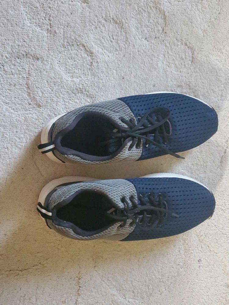 Stylish Blue &amp; Grey Running Shoes