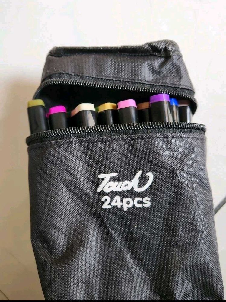 Touch 24pcs Marker Pen Set with Case