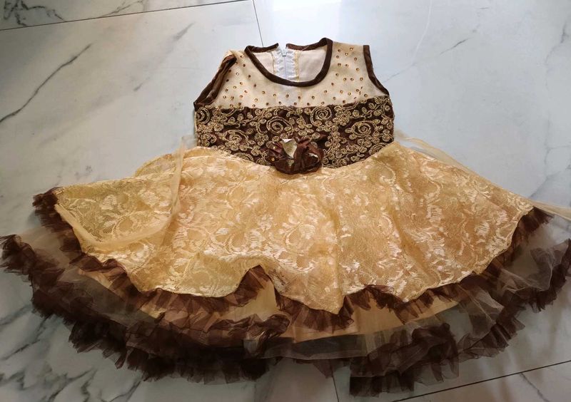 Elegant Baby Girls Frock