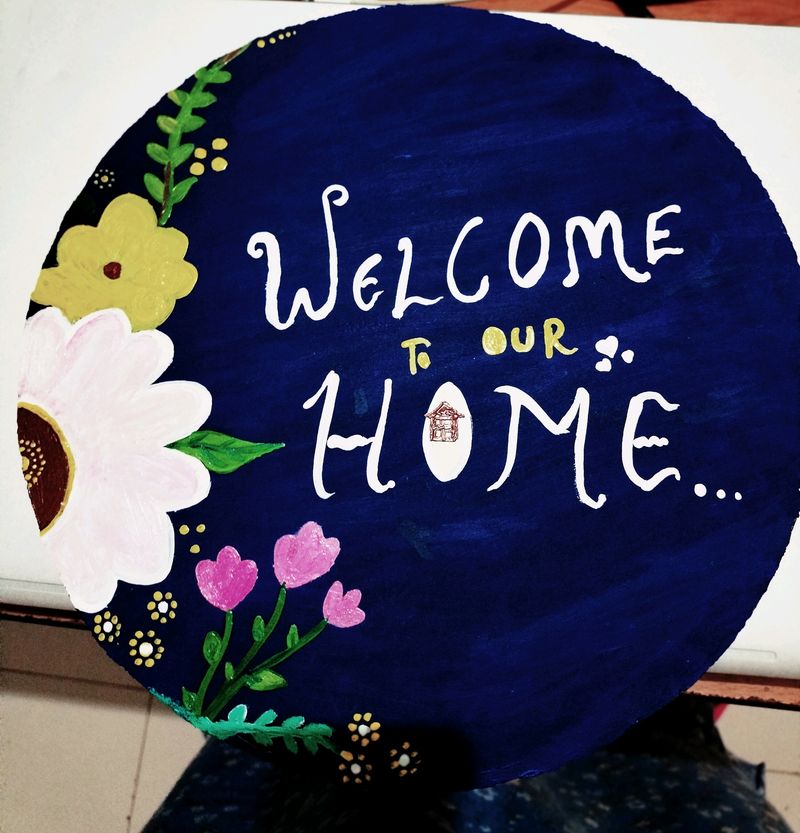Home Decor || Welcome Quote || Used For Hanging