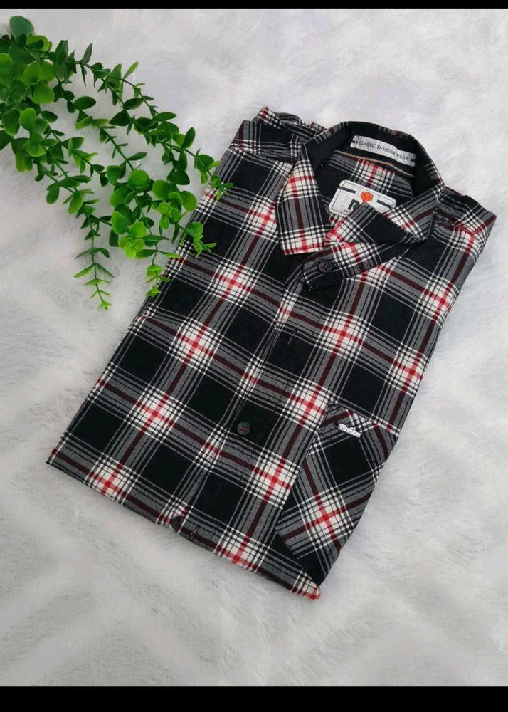 Classic Plaid Flannel Shirt