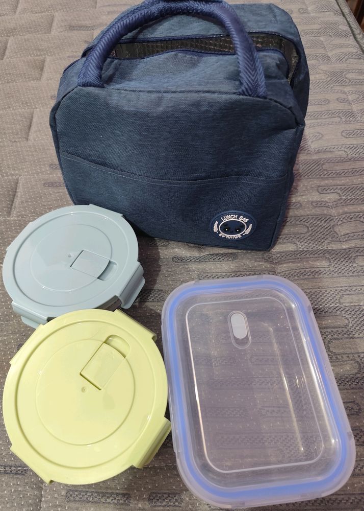 Office Lunch Box(3 Container+Bag)
