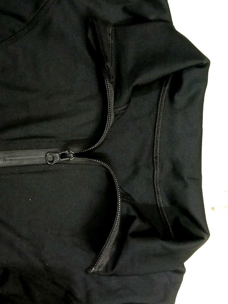 Black Zip-Up Jacket