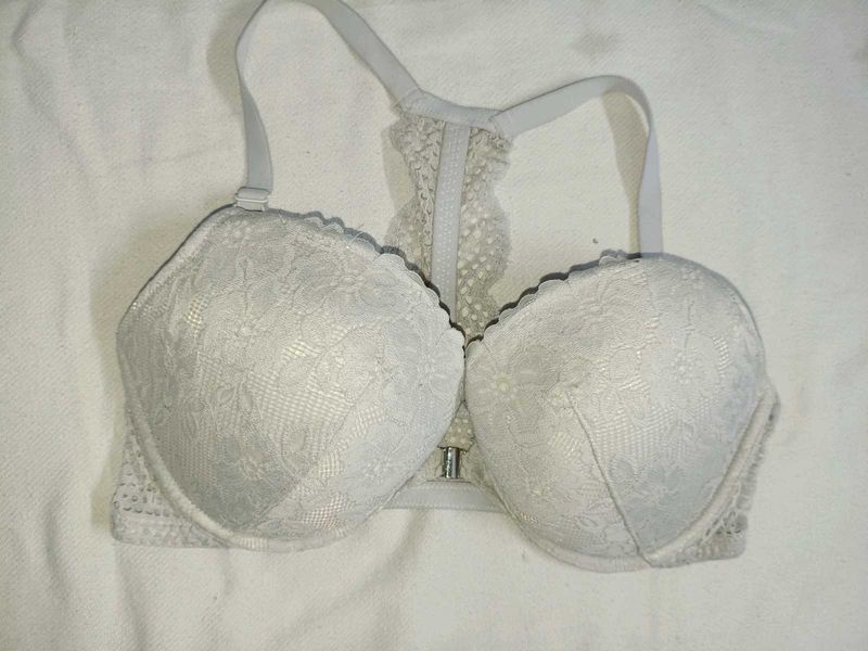 Lace Front Closure Bra