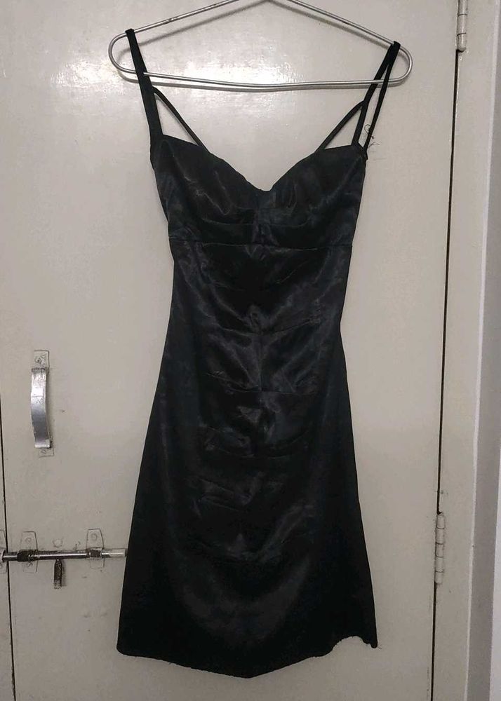 Criss Cross Backless Dress