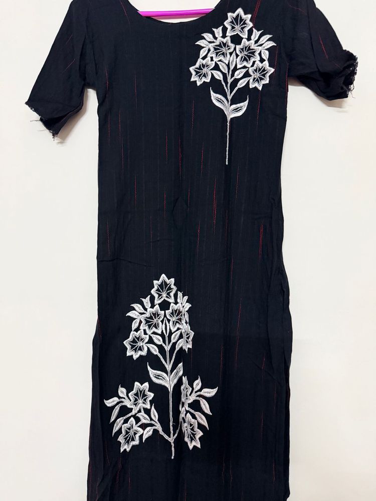 Black kurta