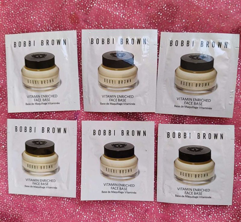 6 Pcs Bobbi Brown Face Base Samples
