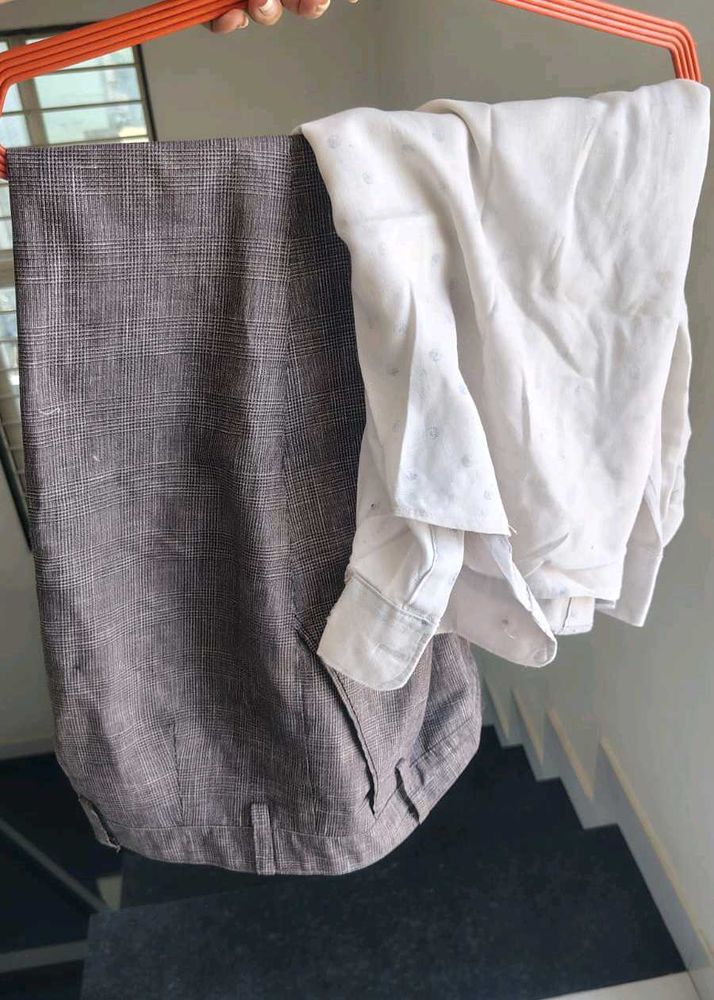 Men's Classic Shirt and Trousers Set