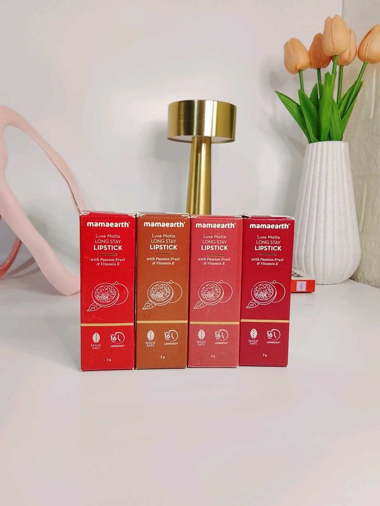 Mamaearth Luxe Matte Lipstick Set