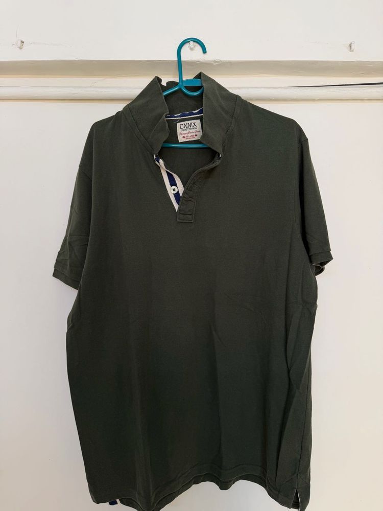 Men's Dark Green Polo Shirt