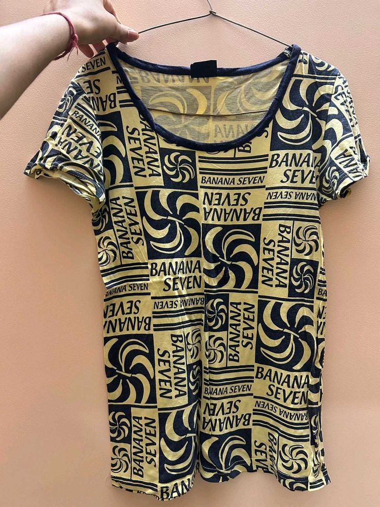 Banana Seven Print Tee