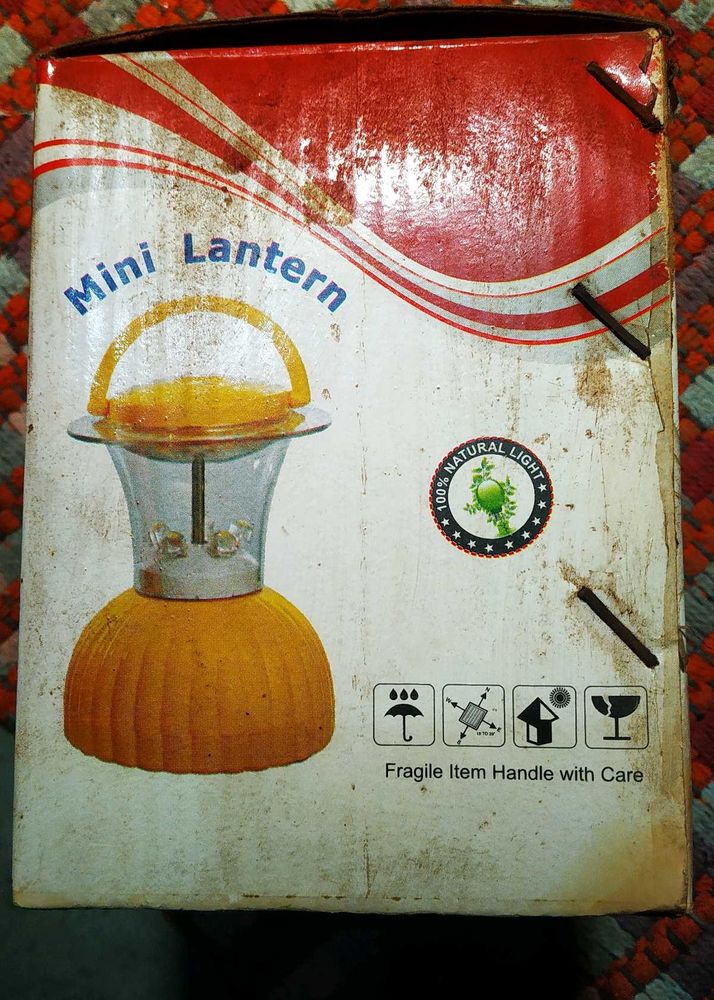 Mini Lantern In Yellow Colour