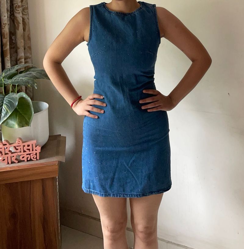 Blue Denim Dress