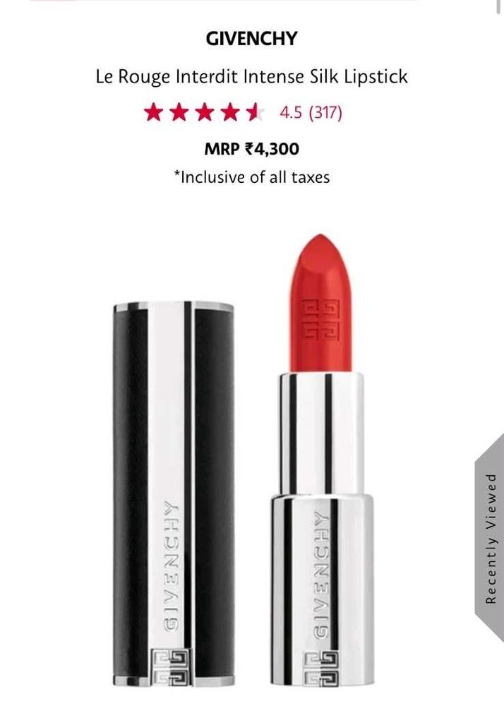 Givenchy Le Rouge Intense Silk Lipstick