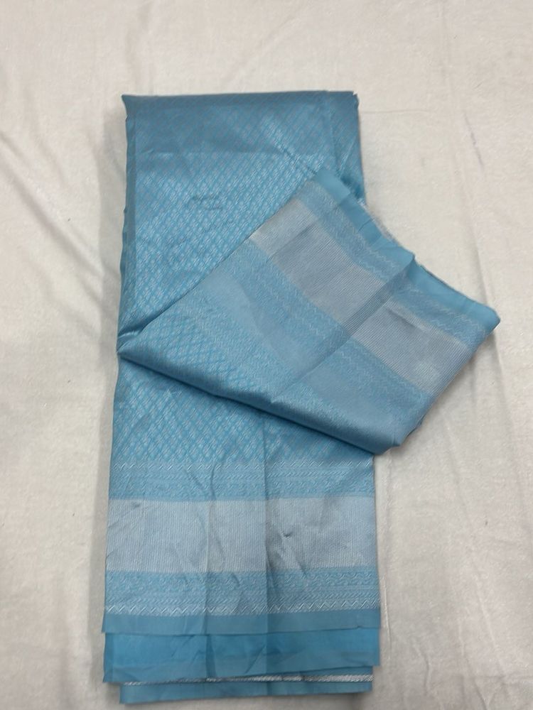 Sky Blue Saree