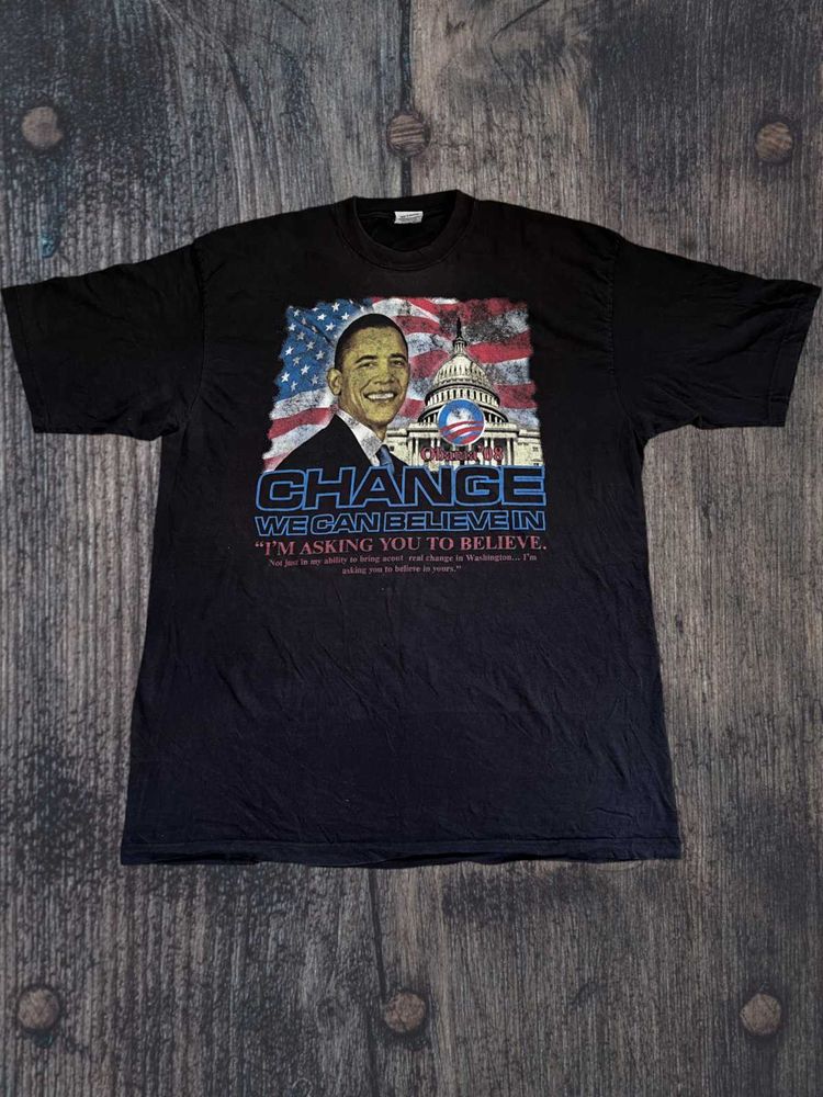 Obama 'Change' Graphic Tee