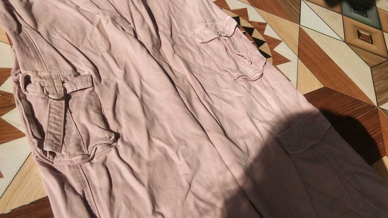 Light Pink Cargo Pants