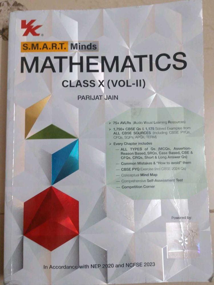 S.M.A.R.T. Minds Mathematics Class X (Vol-II)