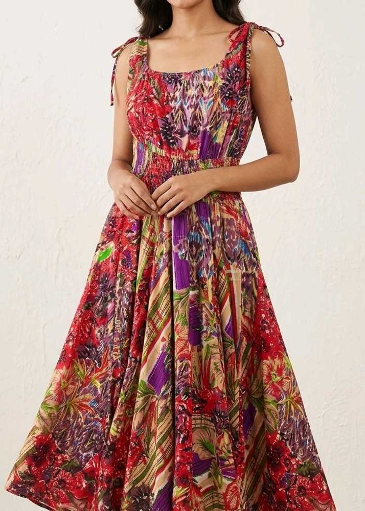 Bohemian Floral Maxi Dress