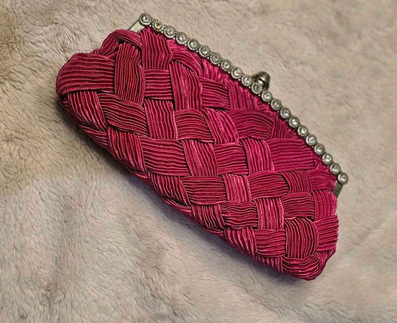 Elegant Pink Clutch