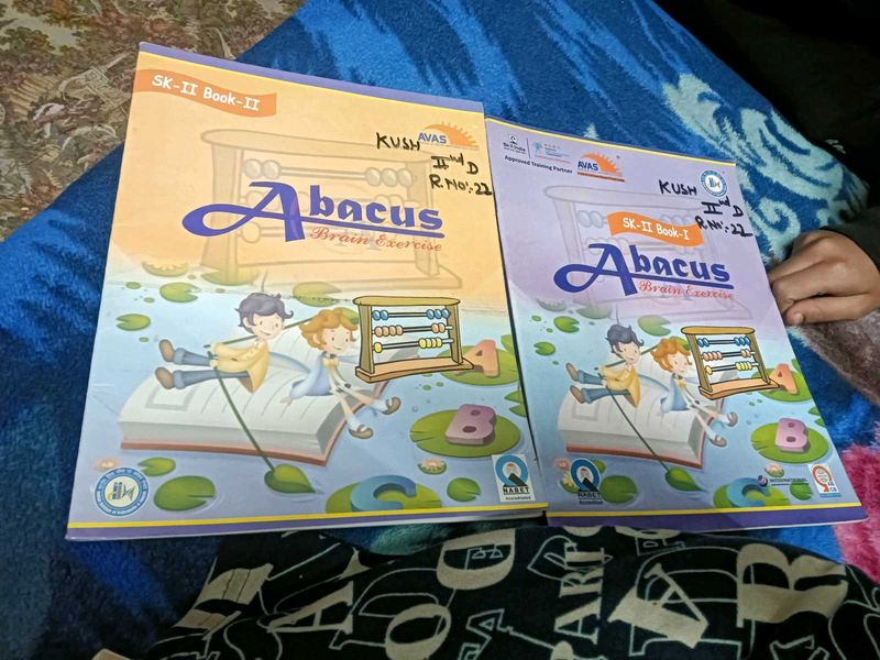 Abacus Brain Exercise Books - Set of 2