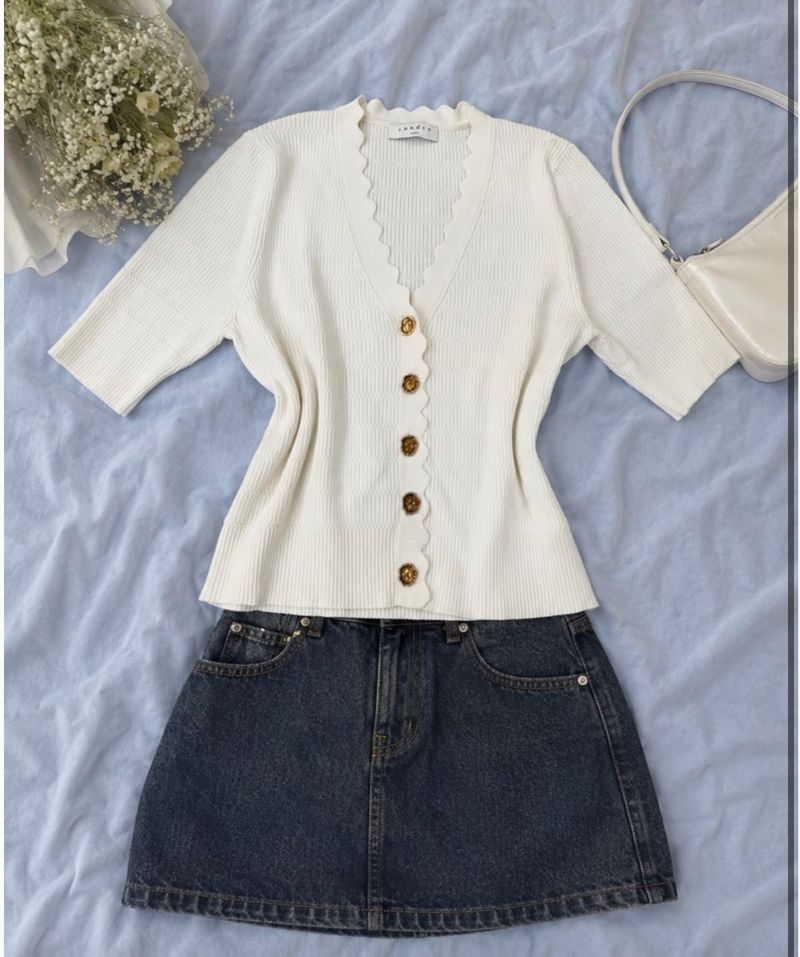 🌸Coquette White Cardigan 🌸