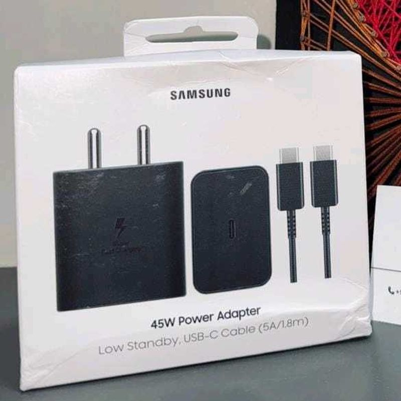 Samsung 45W Power Adapter &amp; USB-C Cable