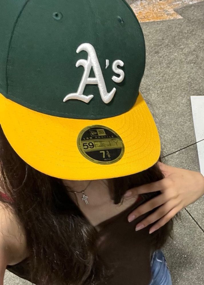 Oakland Athletics Major League Baskeball y2k cap