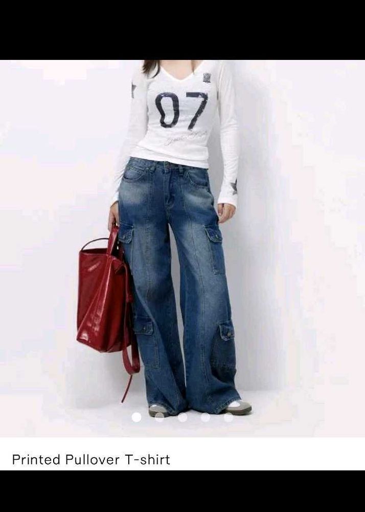 Y2K Style Long Sleeve Graphic Top