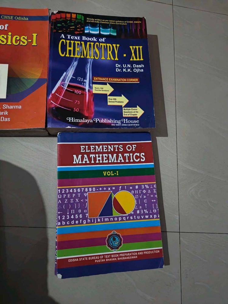 Textbooks: Chemistry and Mathematics botany