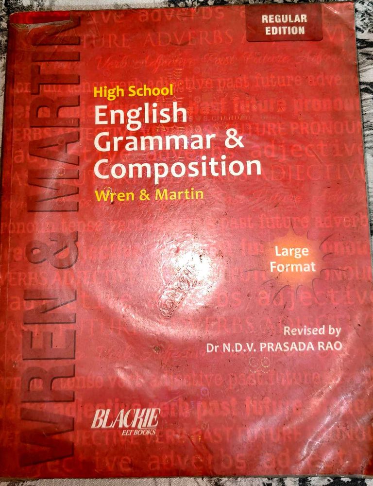 USED High School English Grammar Book
