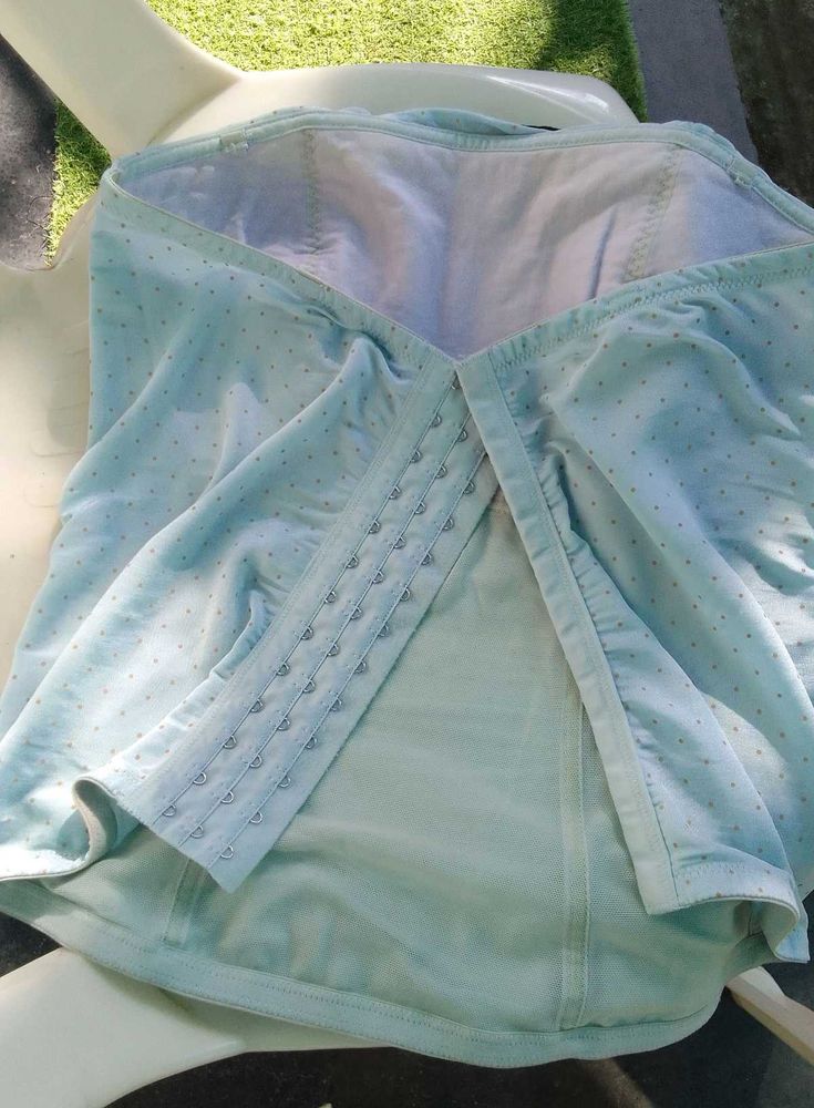 Light Blue Corset Top