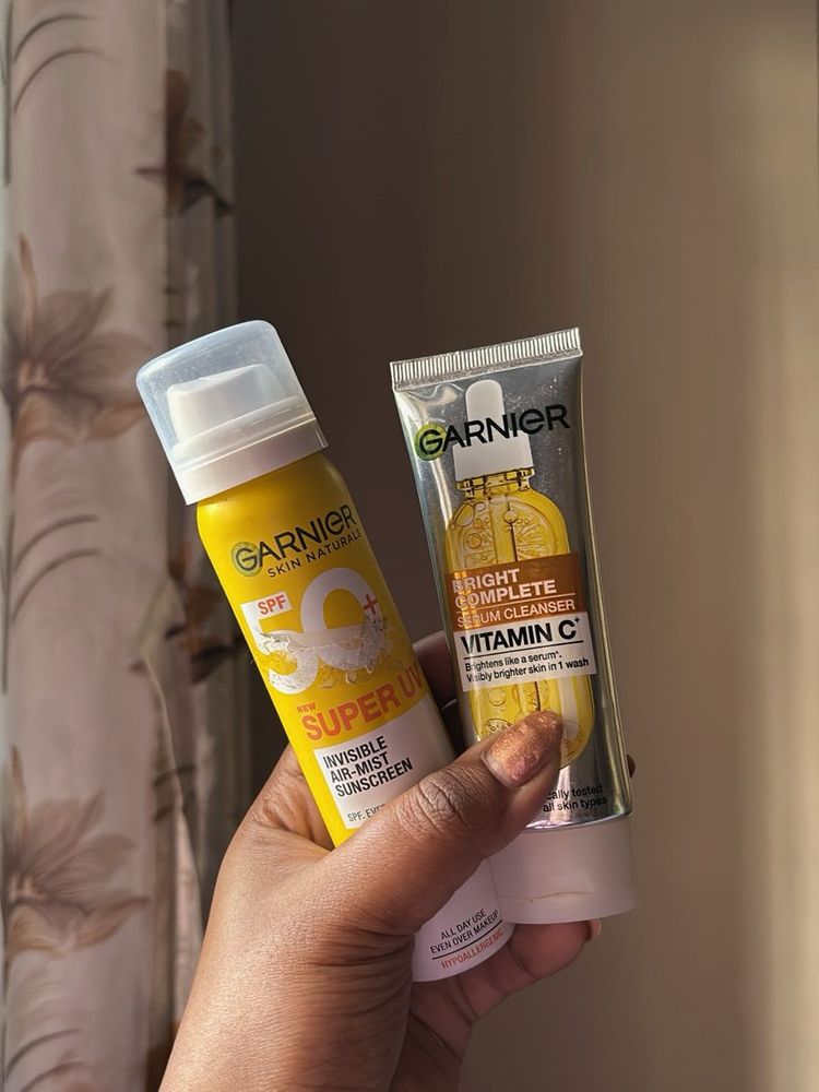 Garnier Sunscreen &amp; Vitamin C Cleanser