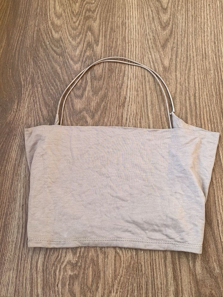 ASOS strappy cross back crop top