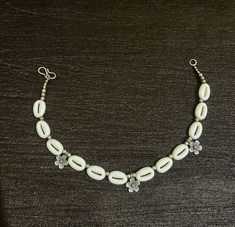 Boho Cowrie Shell Anklet