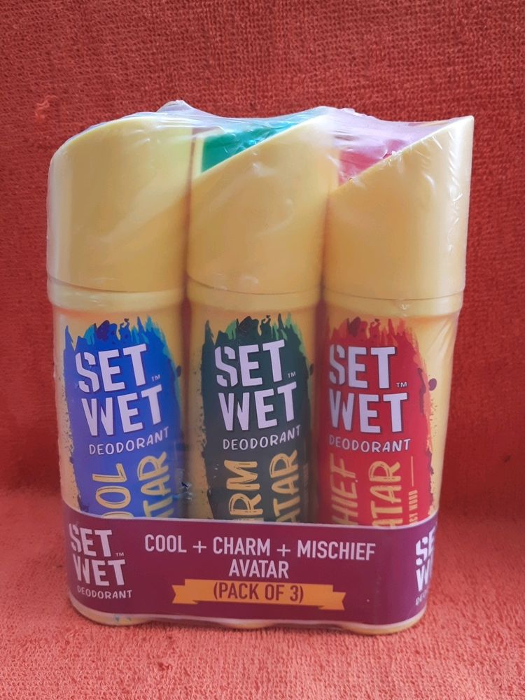 💫 Set Wet Deo 150ml×3 Brand New