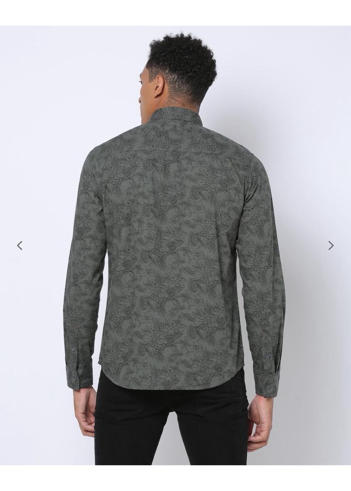 Men Floral Print Shirt