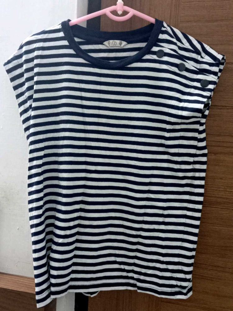 Striped Women's T-Shirt