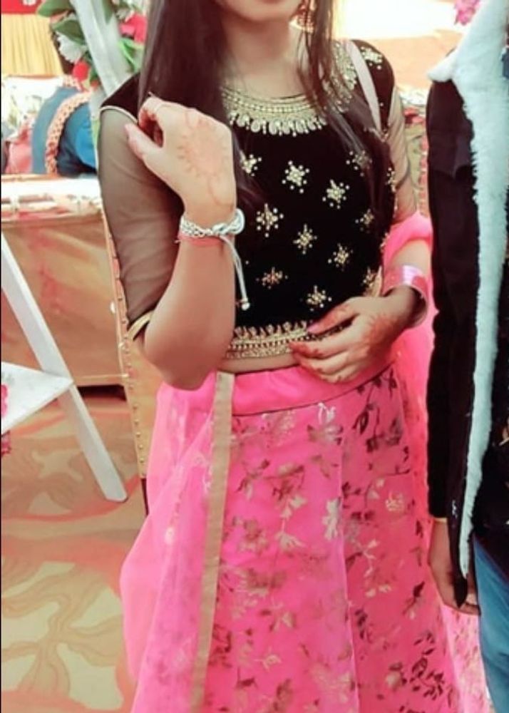 skirt cum lehnga choli without duppata
