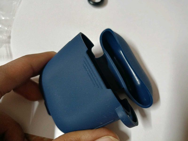 Blue Earbud Case