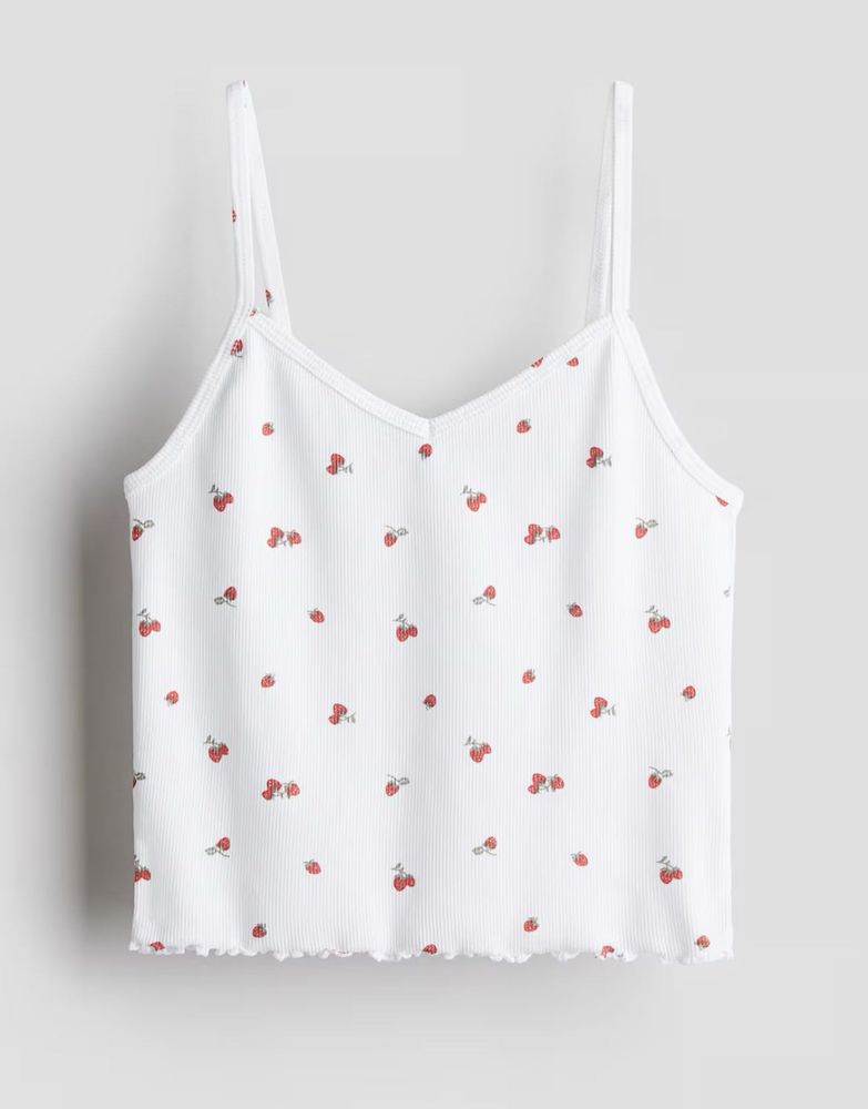 H&amp;M Ribbed Camisole Top