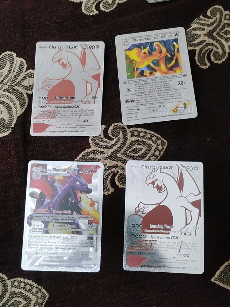 Charizard Family. Pokemon Card
