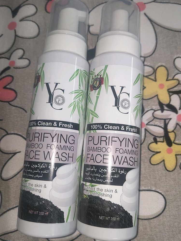 imported Bamboo Foaming Face Wash