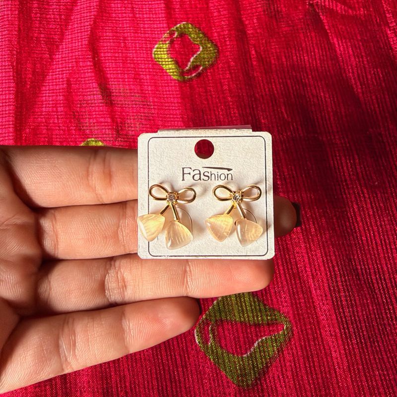 Cute Bow Stud Earrings
