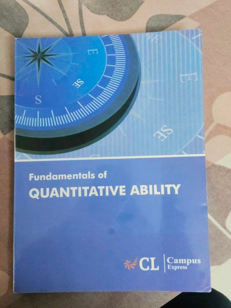 Fundamentals of Quantitative Ability Book